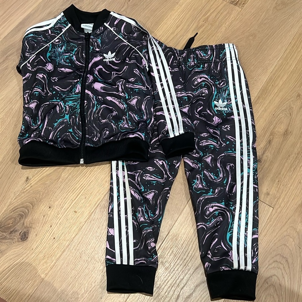 Size 4T girls Adidas Tracksuit